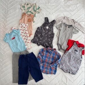 12 Piece Baby Boy Clothing Set